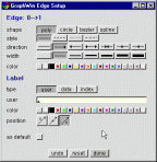 Graphwin Edge Setup Panel